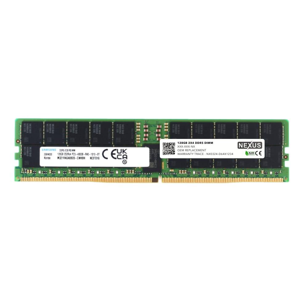 370-AGZM - 128GB 4RX4 DDR5 4800MHz RDIMM - Nexus Memory