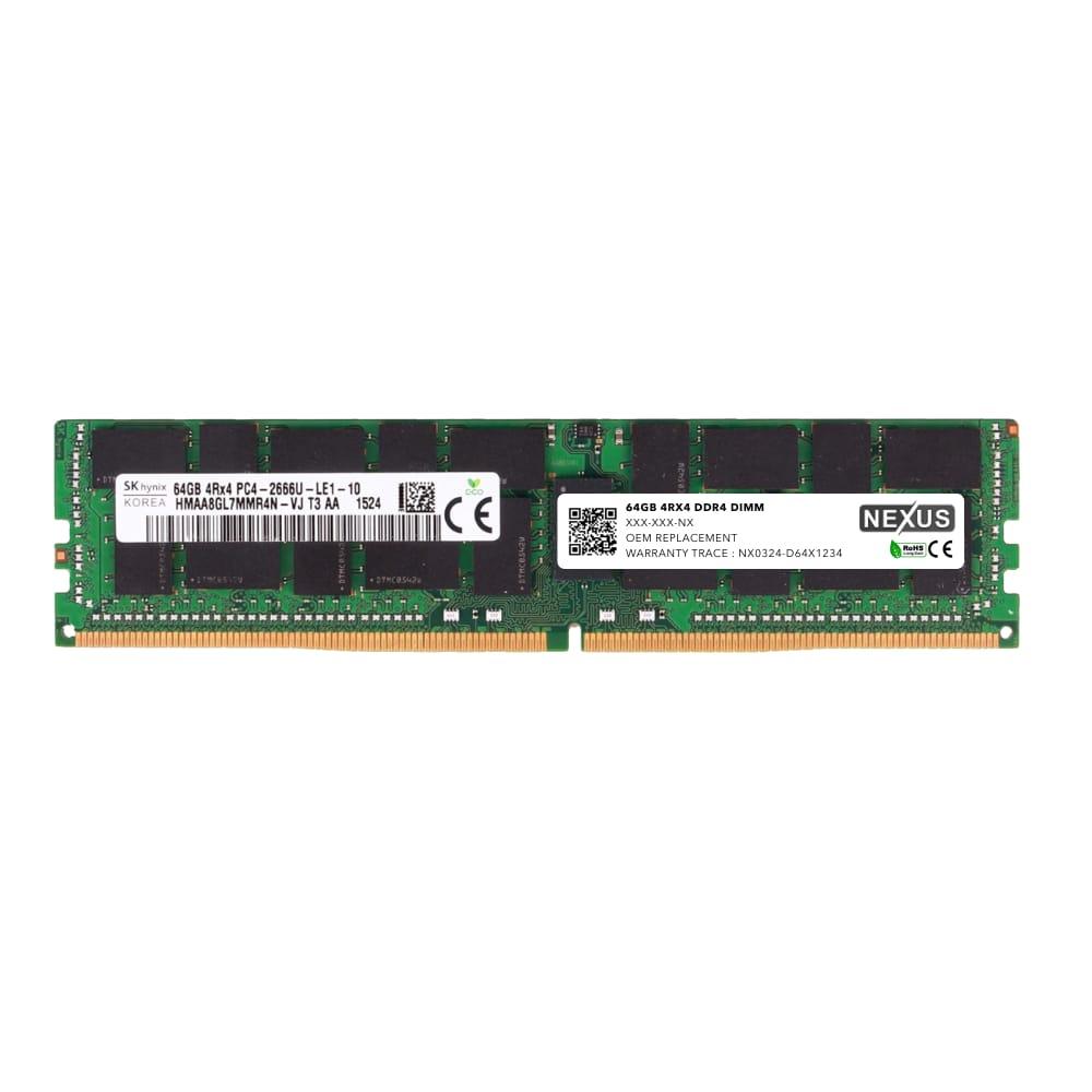 4ZC7A15124 - 64GB 2Rx4 TruDDR4 3200MHz RDIMM-A - Nexus Memory