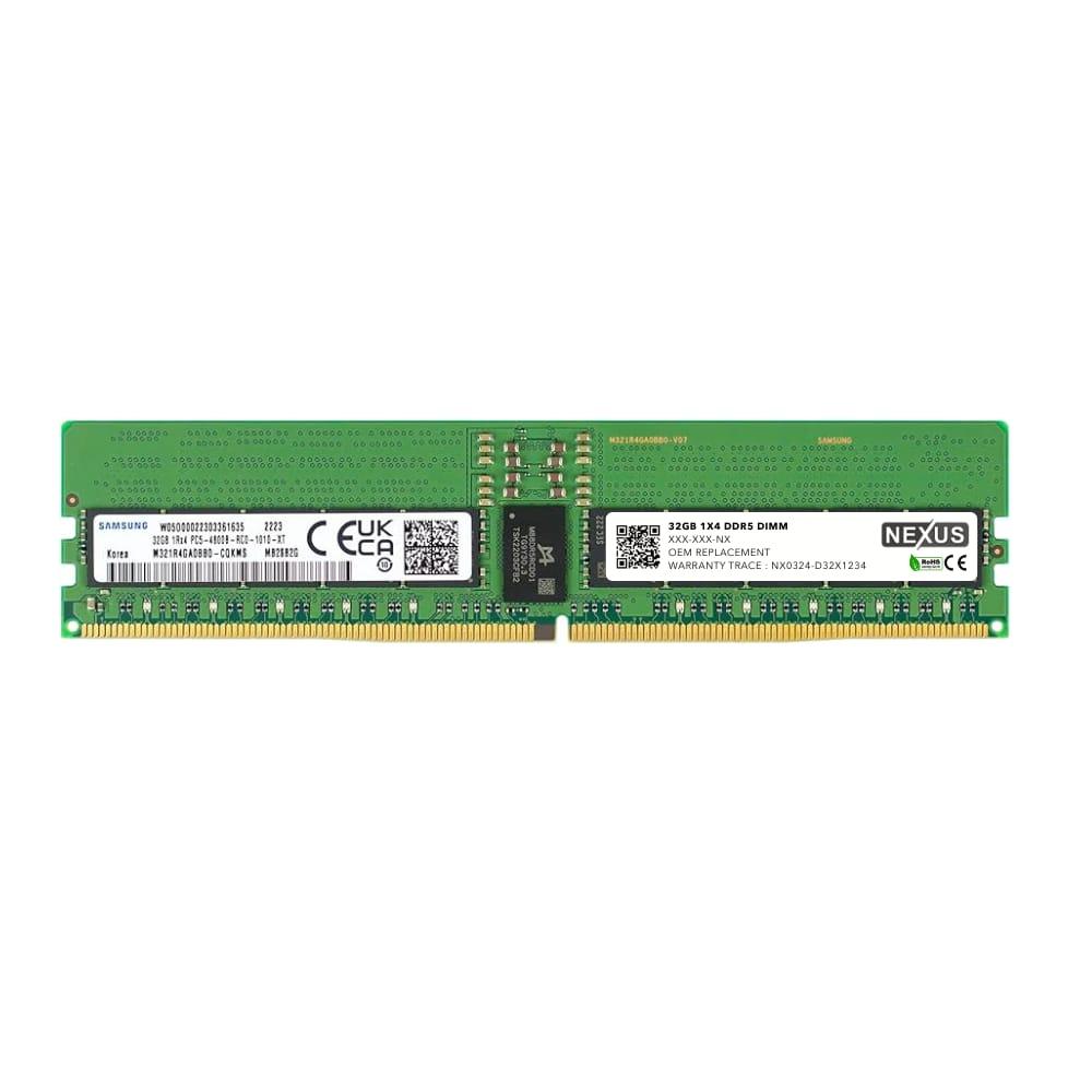 AC239378 - 32GB 2RX8 DDR5 4800MHz RDIMM - Nexus Memory